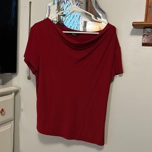 Red short sleeve top